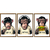 Kit 3 Quadros Decorativos Macacos na internet