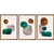 Kit 3 Quadros Decorativos Composição III na internet