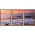 Kit 3 Quadros Decorativos Paisagem Praia Mar na internet