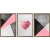 Kit 3 Quadros Decorativos Coração Poligonal on internet