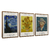 Kit 3 Quadros Decorativos Vincent Van Gogh - Trio II - Outlet dos Quadros | Maior fábrica da América Latina