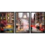 Kit 3 Quadros Decorativos Paisagem Cidade Pintura de Paris França na internet