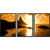Kit 3 Quadros Decorativos Paisagem Por do Sol Mar Fernando de Noronha na internet