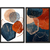 Kit 2 Quadros Decorativos decorativo Telas Abstrato XVII na internet