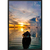 Quadro Decorativo Paisagem Pôr do Sol Barco Mar na internet