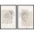 Kit 2 Quadros Decorativos Mulheres Linhas Flores na internet