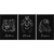 Kit 3 Quadros Decorativos Animais Motivadores na internet