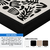 Quadro Decorativo Leão Preto e Branco Olhos Azuis - Outlet dos Quadros | Maior fábrica da América Latina