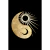 Kit 3 Quadros Decorativos Zen e Signos Yin Yang Dourado - online store