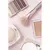 Kit 2 Quadros Decorativos Beleza Maquiagem Base Pó Cores Neutras Pincel Kabuki - loja online