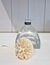 Frasco Cristal Tote M + flor de tapioca - comprar online