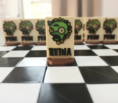 Ajedrez Plantas vs Zombies en internet