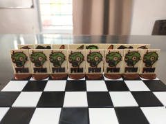 Ajedrez Plantas vs Zombies - Roma 3D