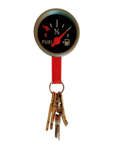 Hangs fuel tank keys
