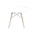 Mesa Eames DKR Redonda 110cm Diâmento, Base Madeira Tampo Em MDF na internet