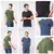Kit 4 camisetas - loja online