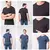 Kit 4 camisetas na internet