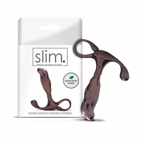 Estimulador De Próstata Formato L Slim 9.6Cm X 2.2Cm