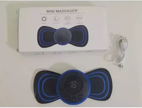 Mini Massageador Muscular Portátil Elétrico
