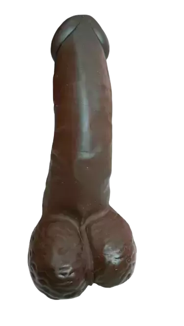 Prótese 14X4 Cm Hot Brazil Com Escroto