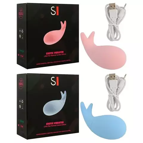Vibrador Bullet Formato Baleia Com 10 Modos De Vibrações Recarregavel - Aaa1087