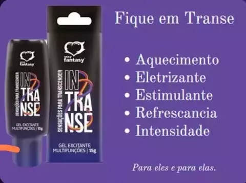 Intranse Gel Excitante Com Multifunções 15G Sexy Fantasy