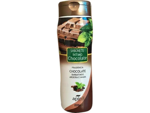 Sabonete Íntimo Chocolate Com Menta 220Ml - Apinil