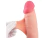 Prótese Dildo Super Realístico Dupla Camada - Ventosa Removível - 18,3 X 3,4 cm - IMPORTADA - comprar online