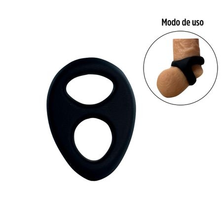 ANEL DUPLO - PARA ESCROTO E PÊNIS - SI