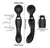 Massageador Varinha Magica Vibrador Potente Vibrador Duplo Recarregavel - loja online