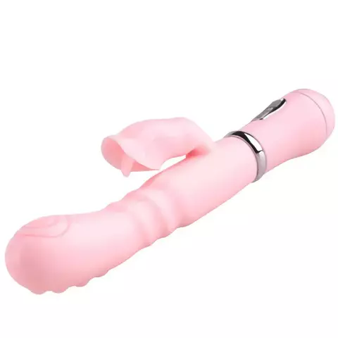 Vibrador Estimulador De Clitóris Língua Ponto G Oral Vagina