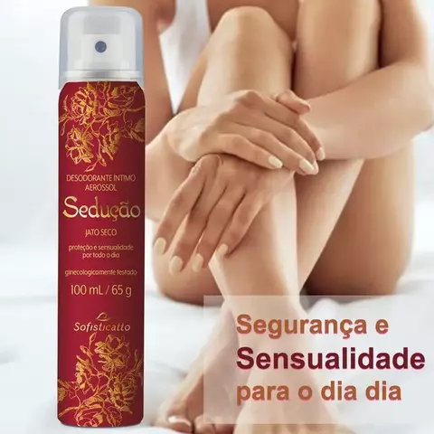 Desodorante Íntimo Sedução Jato Seco 100Ml Sofisticatto