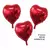 Balão Metalizado Coração Vermelho Centro De Mesa 21X21Cm - Atacadão Brasil Distribuidor