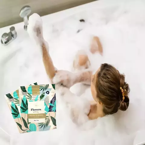Sachê Mousse De Banho Espuma Hidromassagem Motel Hotel - 10Ml