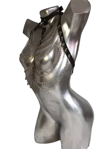 Harness Sexy Arreio Feminino Fino