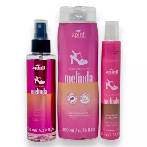Kit Melinda 03 Peças Apinil