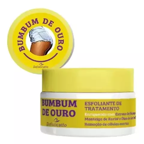 Bumbum De Ouro Esfoliante De Tratamento Empina E Endurece