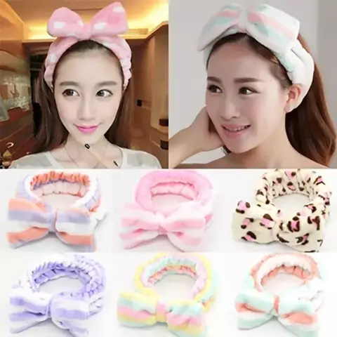 Faixa De Cabelo Para Maquiagem E Limpeza Facial