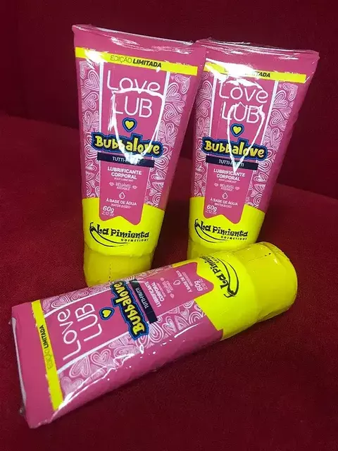 Lubrificante Love Lub Bubbalove 60G La Pimienta - Tutti Frutti