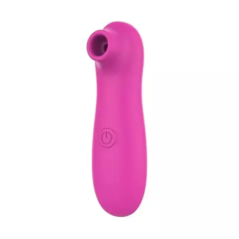 Estimulador De Clitóris Com Função De Pulsação - Recarregável - Azul Céu - Cod. 7159