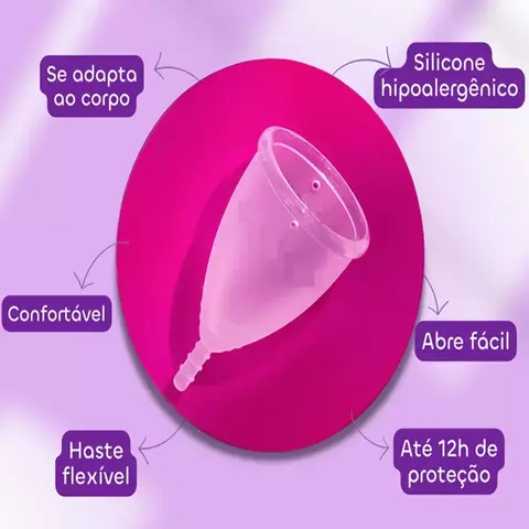 Copo Coletor Menstrual