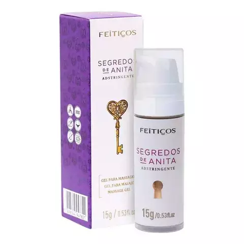 Segredos De Anita Gel Adstringente para Massagem 15g Feitiços