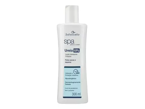 Hidratante Spa Para O Corpo Ureia 10% 300Ml - Sofisticatto