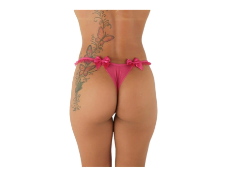 Tanga Fio Sexy Duplo 2 Laços Cf030 - Le Rouge