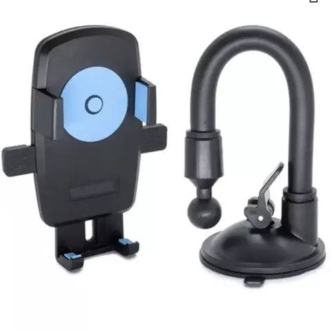 Suporte De Celular Para Carro Flexível C/ Ventosa