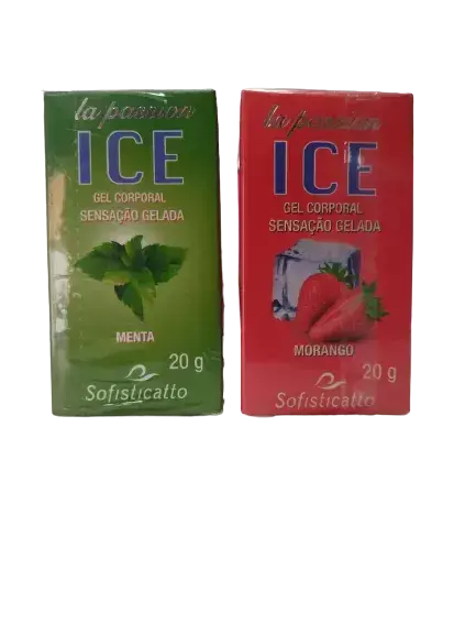Gel Comestível/Massagem Ice (Esfria) 20G - Sofisticatto