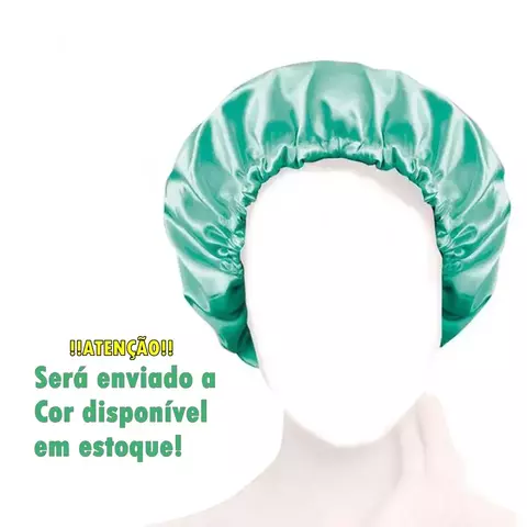 Touca De Cetim Seda Anti Frizz