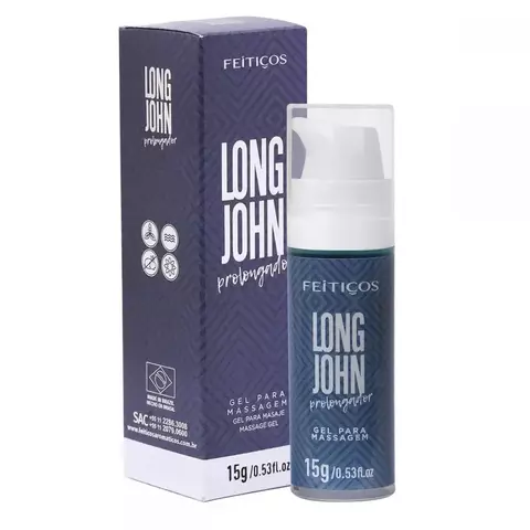 Long John Gel Prolongador De Ereção 15G Feitiços