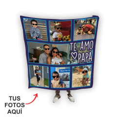 FRAZADA TE <3 PAPÁ - comprar en línea