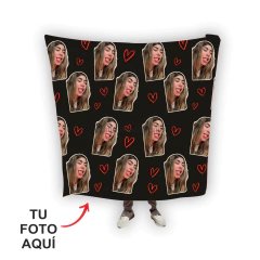 FRAZADA CARITA BELLA CORAZONES - comprar en línea